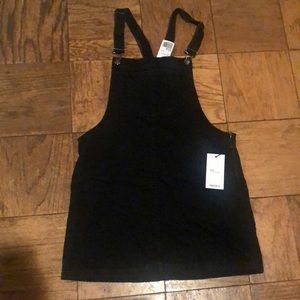 Never worn, tags attached overall dress